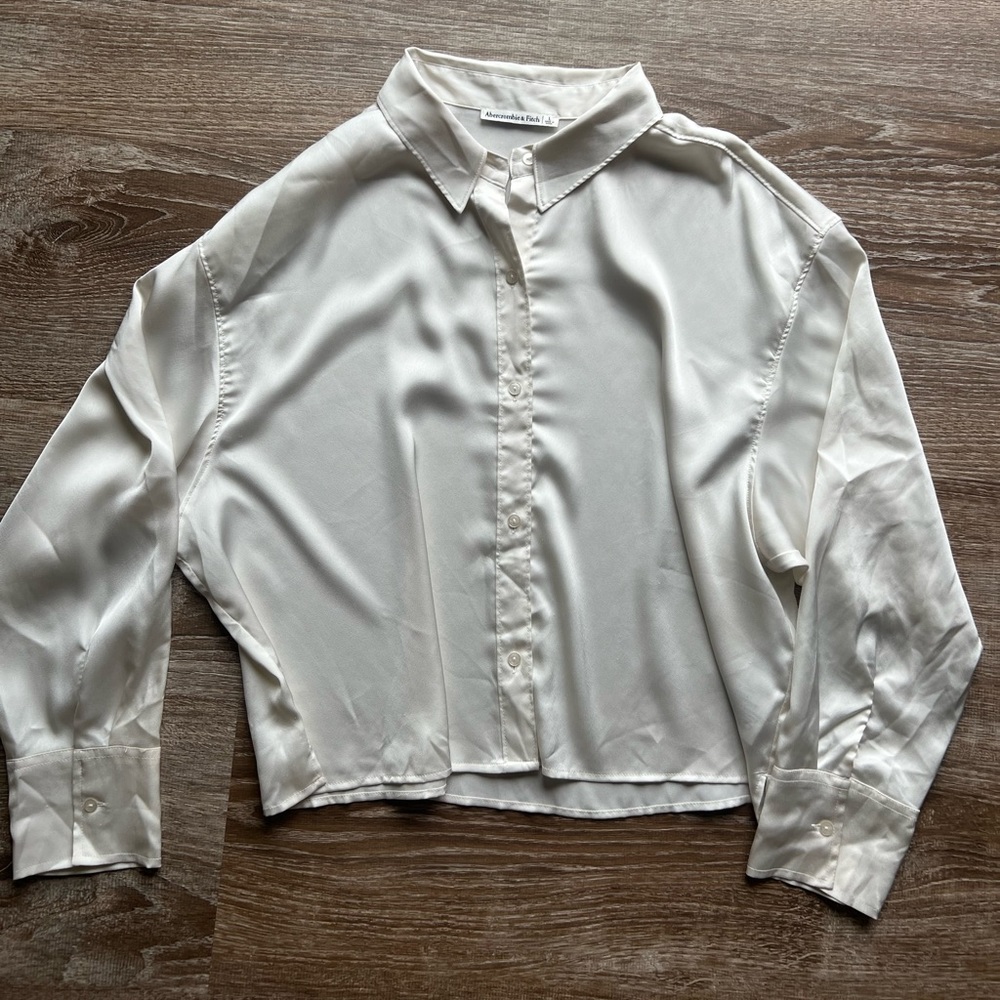 Silk Abercrombie Ling Sleeve Shirt